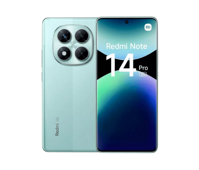Xiaomi Redmi Note 14 Pro 5G (256GB - 8GB RAM) - Menta